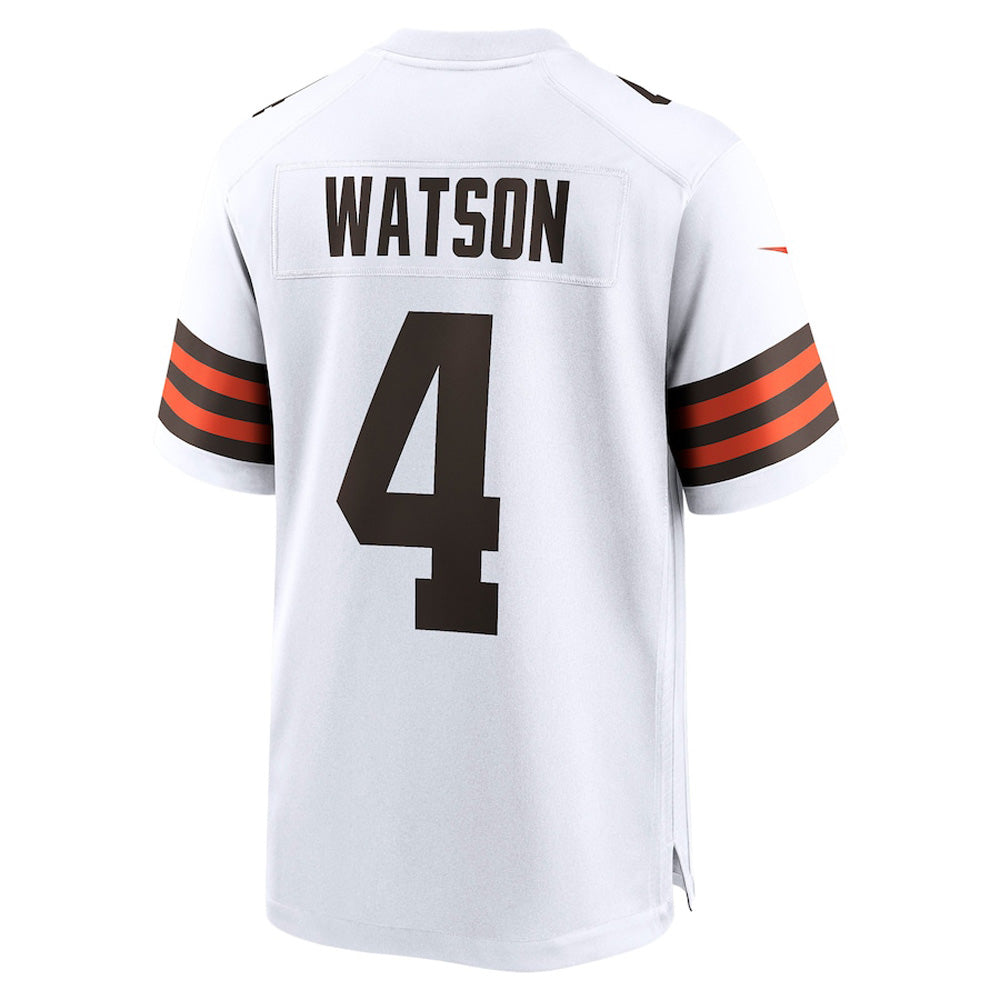 Men's Cleveland Browns Deshaun Watson Game Jersey - White